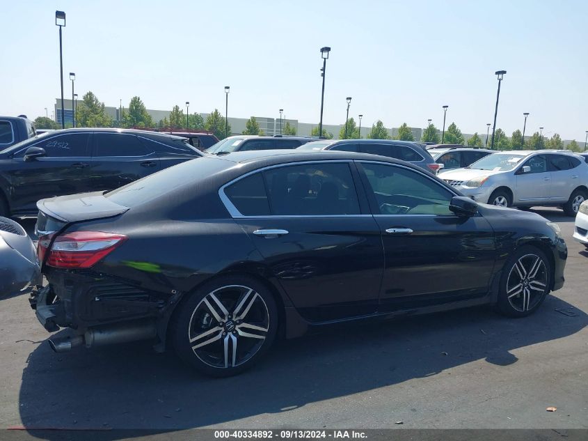 1HGCR3F9XHA026851 2017 Honda Accord Touring V6