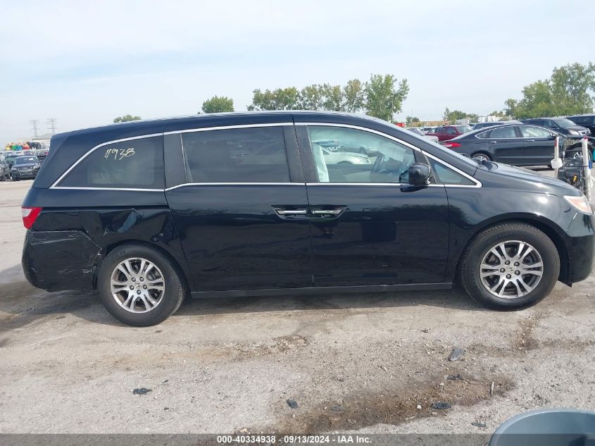 2013 Honda Odyssey Exl VIN: 5FNRL5H60DB090391 Lot: 40334938