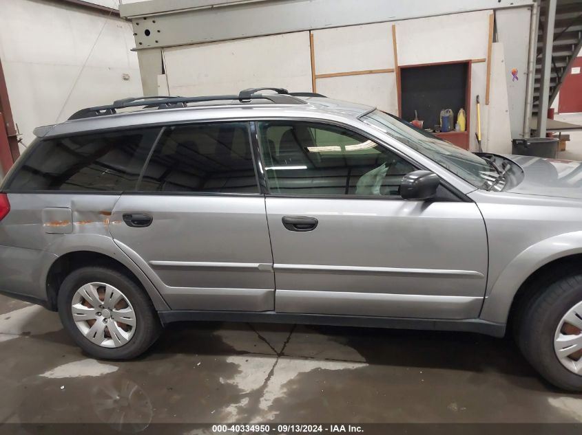 2008 Subaru Outback VIN: 4S4BP60C887339816 Lot: 40334950