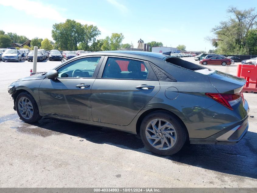 2024 Hyundai Elantra Hybrid Blue VIN: KMHLM4DJ7RU103090 Lot: 40334993