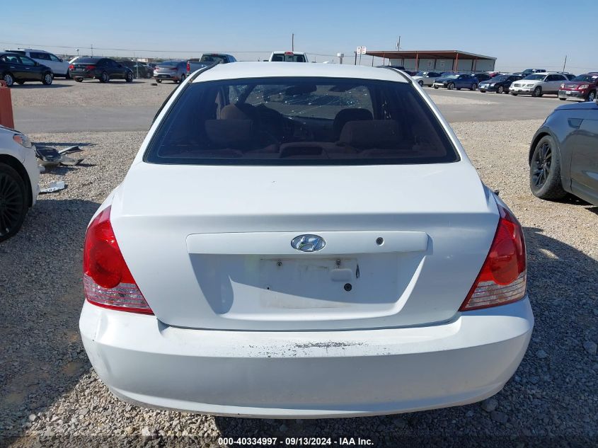 2006 Hyundai Elantra Gls/Gt/Limited VIN: KMHDN46D46U255980 Lot: 40334997