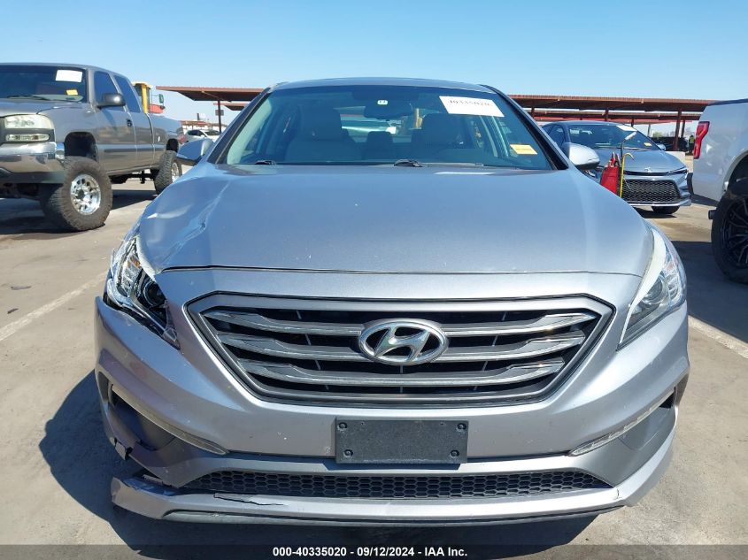 2017 Hyundai Sonata Sport VIN: 5NPE34AF7HH504051 Lot: 40335020