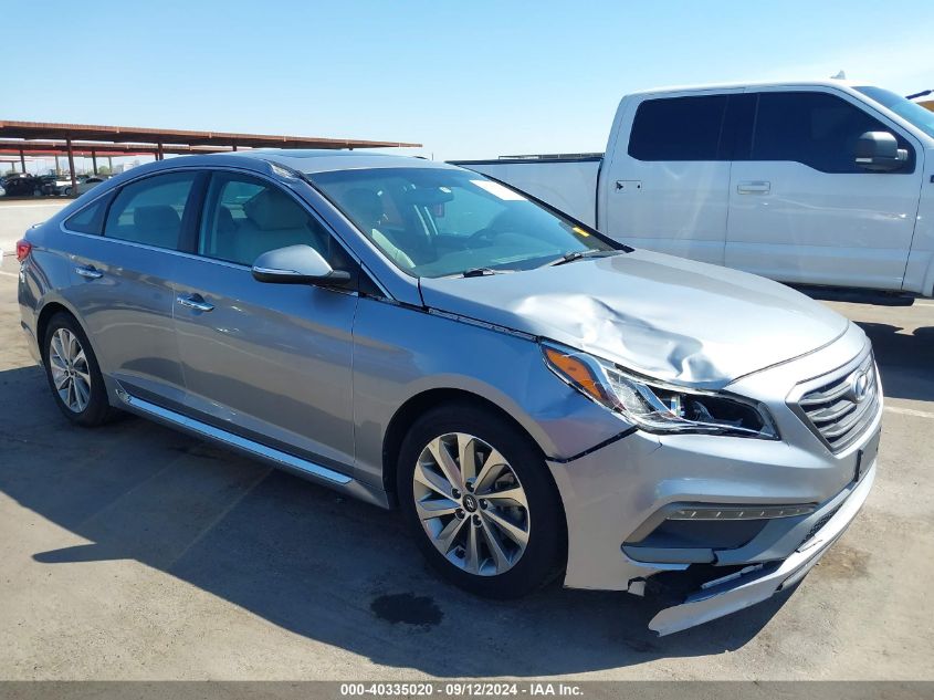 2017 Hyundai Sonata Sport VIN: 5NPE34AF7HH504051 Lot: 40335020