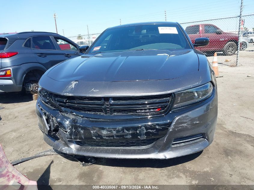 2022 Dodge Charger Sxt Rwd VIN: 2C3CDXBG7NH203284 Lot: 40335067