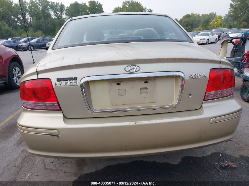 2004 Hyundai Sonata VIN: KMHWF25S64A969215 Lot: 40335077
