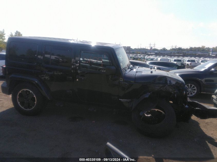 2012 Jeep Wrangler Unlimited Sahara VIN: 1C4HJWEG5CL285239 Lot: 40335109