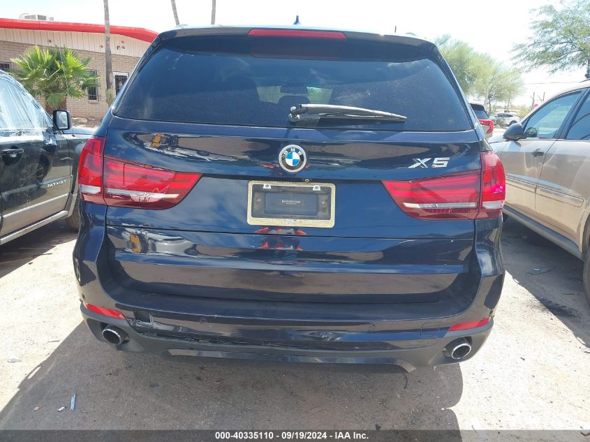 2014 BMW X5 Sdrive35I VIN: 5UXKR2C5XE0H34462 Lot: 40335110