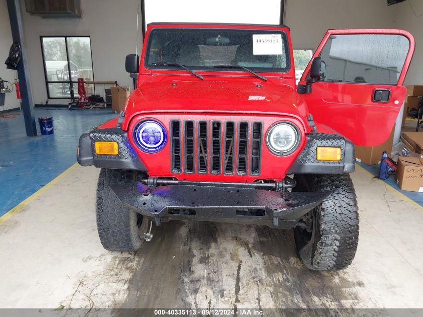 2005 Jeep Wrangler Se VIN: 1J4FA29S65P304319 Lot: 40335113