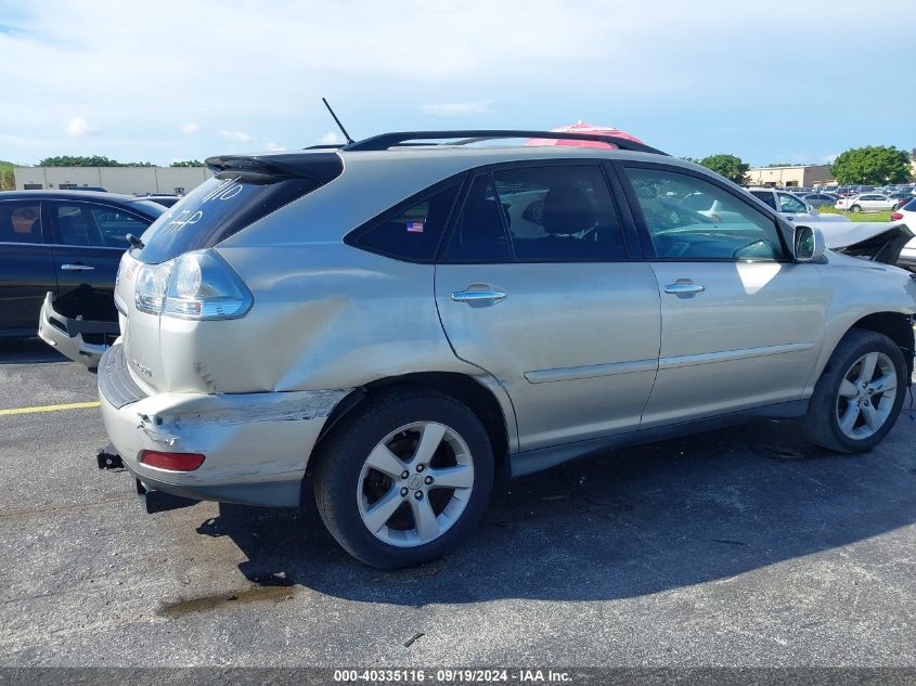 2008 Lexus Rx 350 VIN: 2T2HK31U08C093342 Lot: 40335116