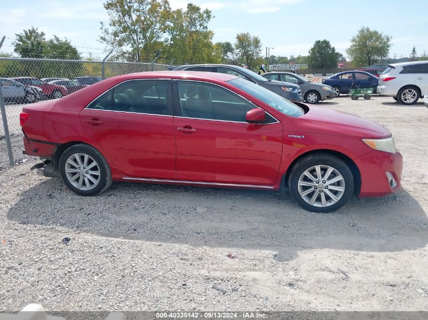 2013 Toyota Camry Hybrid Xle VIN: 4T1BD1FK5DU066369 Lot: 40335142