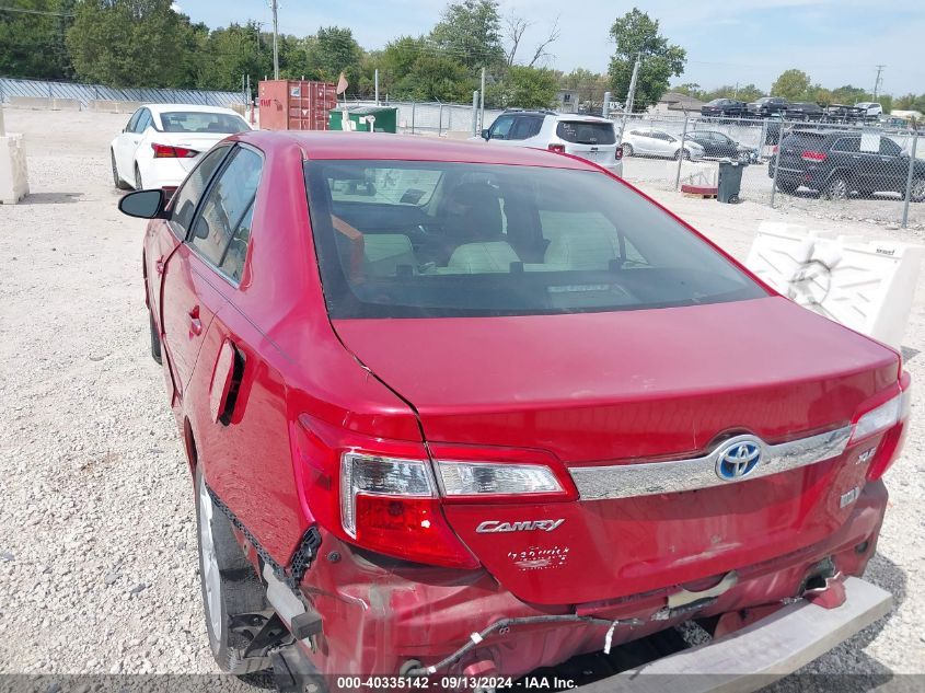 2013 Toyota Camry Hybrid Xle VIN: 4T1BD1FK5DU066369 Lot: 40335142