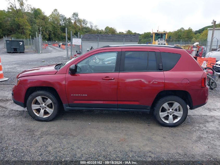 2016 Jeep Compass Sport VIN: 1C4NJDBB1GD522888 Lot: 40335162