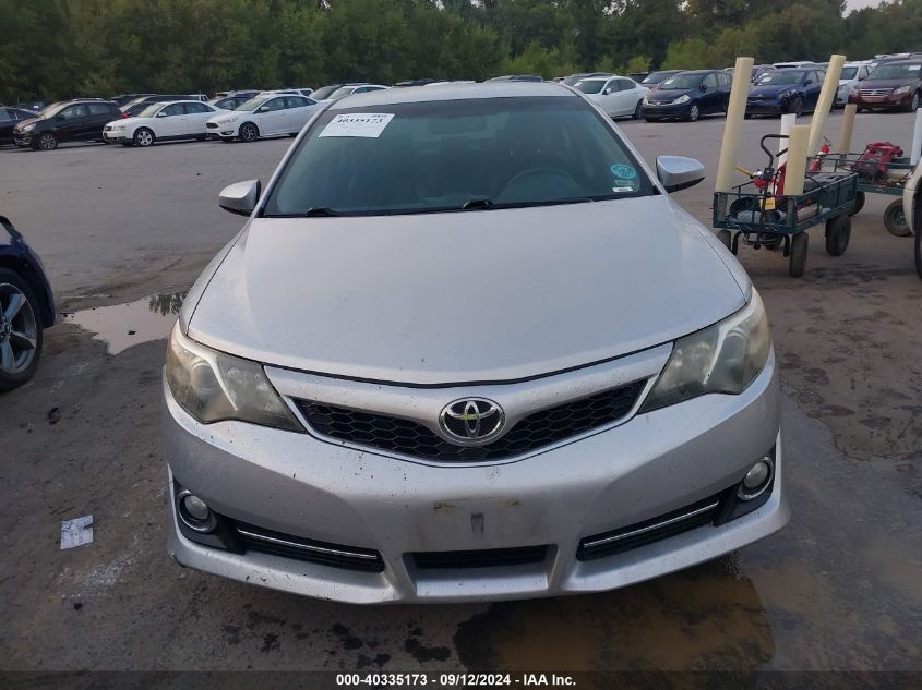 2012 Toyota Camry Se VIN: 4T1BF1FK8CU020477 Lot: 40335173