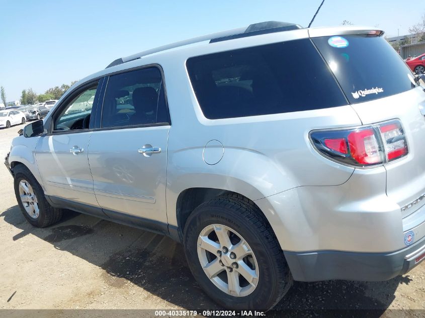 1GKKRNEDXFJ388322 2015 GMC Acadia Sle-1