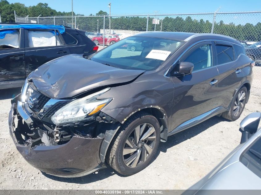 5N1AZ2MG9GN108428 2016 NISSAN MURANO - Image 2