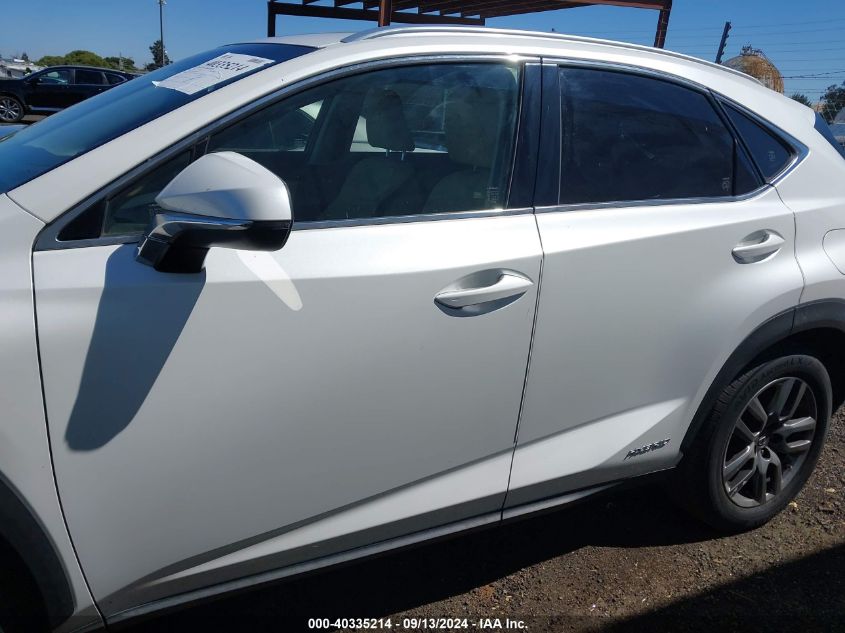 2016 Lexus Nx 300H VIN: JTJBJRBZXG2048879 Lot: 40335214