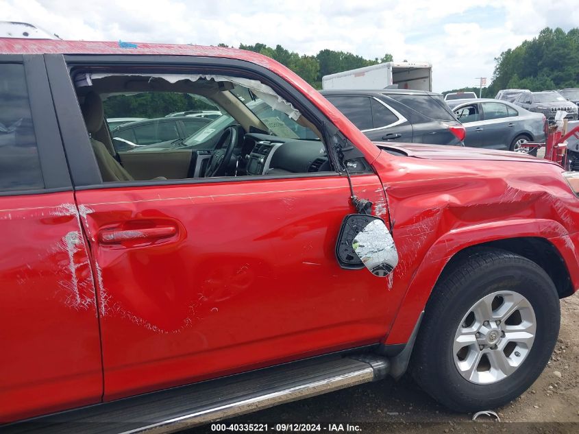 2016 Toyota 4Runner Sr5 VIN: JTEZU5JR7G5130839 Lot: 40335221