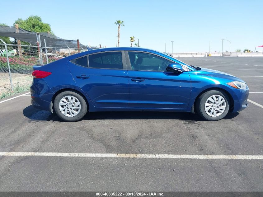 2017 Hyundai Elantra Se VIN: 5NPD74LFXHH205389 Lot: 40335222