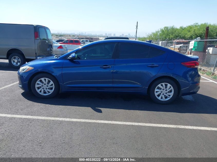 2017 Hyundai Elantra Se VIN: 5NPD74LFXHH205389 Lot: 40335222