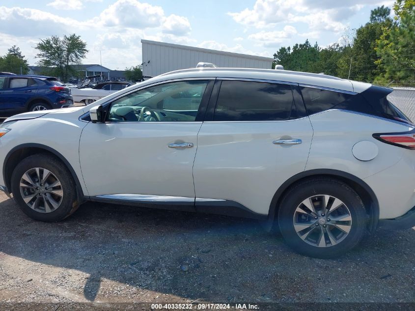 5N1AZ2MG8GN134874 2016 Nissan Murano Sl