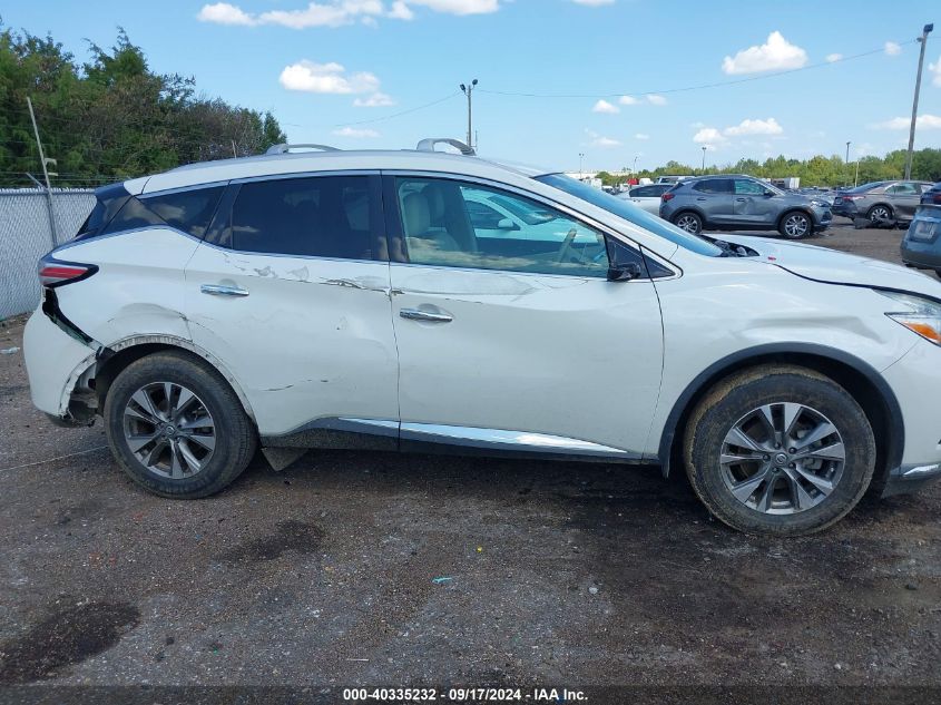 5N1AZ2MG8GN134874 2016 Nissan Murano Sl