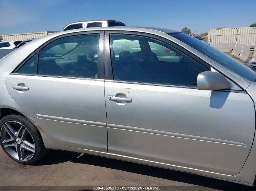 2004 Toyota Camry Le VIN: 4T1BE32K54U370395 Lot: 40335270