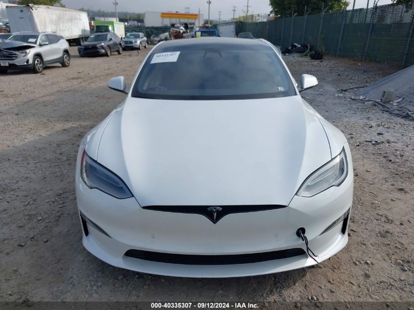 2021 Tesla Model S Long Range Dual Motor All-Wheel Drive VIN: 5YJSA1E57MF441583 Lot: 40335307