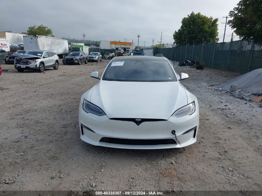 2021 Tesla Model S Long Range Dual Motor All-Wheel Drive VIN: 5YJSA1E57MF441583 Lot: 40335307