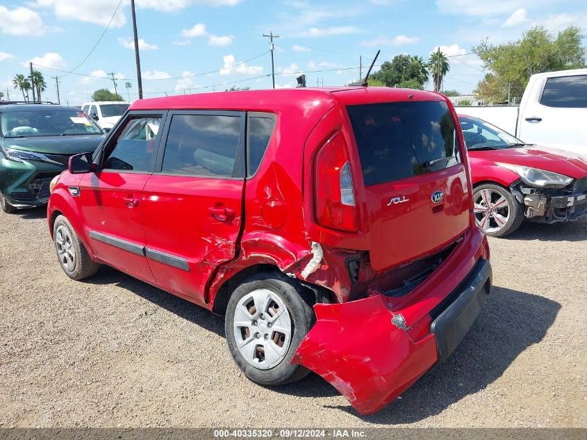 2013 Kia Soul VIN: KNDJT2A56D7633990 Lot: 40335320