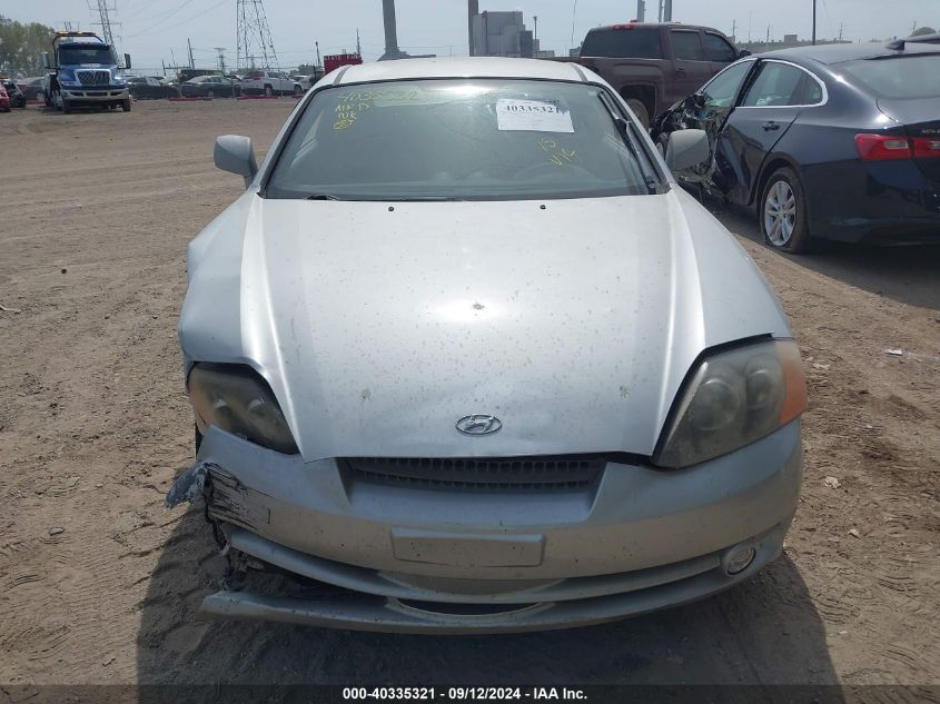 2004 Hyundai Tiburon VIN: KMHHM65D94U105121 Lot: 40335321