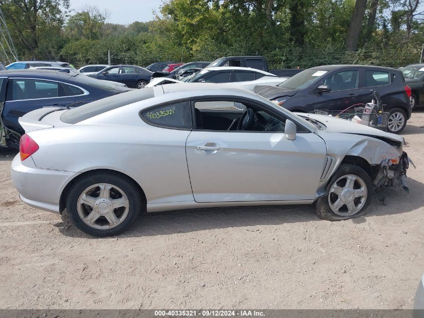 2004 Hyundai Tiburon VIN: KMHHM65D94U105121 Lot: 40335321