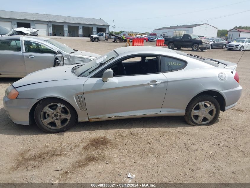 2004 Hyundai Tiburon VIN: KMHHM65D94U105121 Lot: 40335321