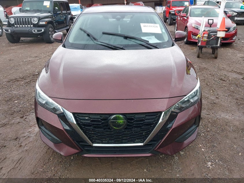 VIN 3N1AB8CV1PY317017 2023 NISSAN SENTRA SV XTRONIC CVT