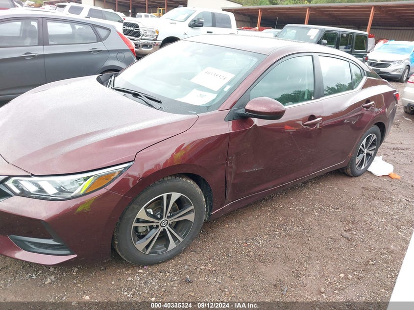VIN 3N1AB8CV1PY317017 2023 NISSAN SENTRA SV XTRONIC CVT
