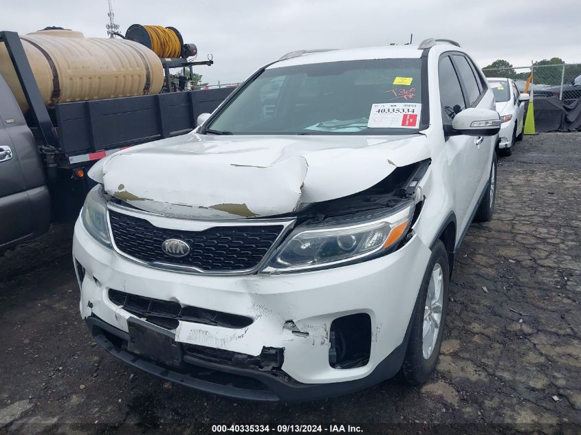 2014 Kia Sorento Lx VIN: 5XYKT4A67EG479786 Lot: 40335334