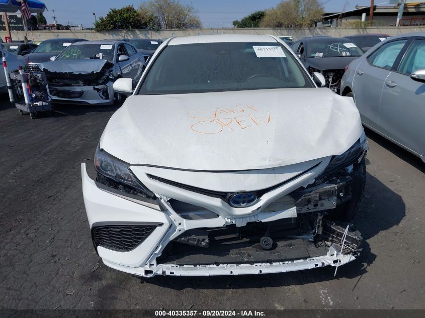 4T1G31AKXPU609722 2023 Toyota Camry Se Hybrid