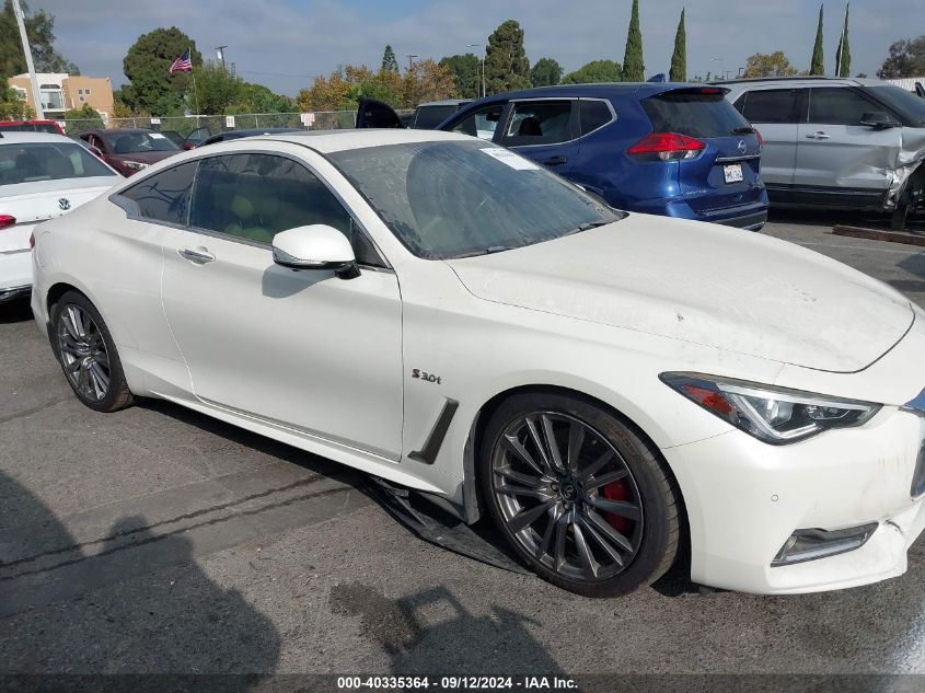 JN1FV7EK7HM610595 2017 Infiniti Q60 3.0T Red Sport 400