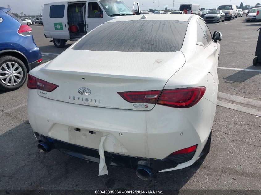 JN1FV7EK7HM610595 2017 Infiniti Q60 3.0T Red Sport 400