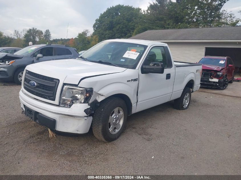 VIN 1FTMF1EFXEKG41493 2014 Ford F-150, Stx no.2