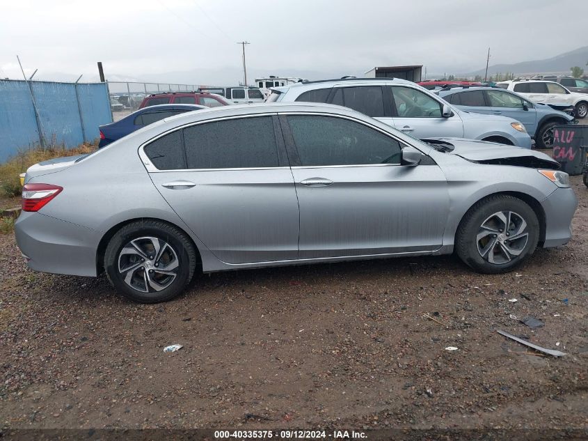 1HGCR2F33HA193994 2017 Honda Accord Lx