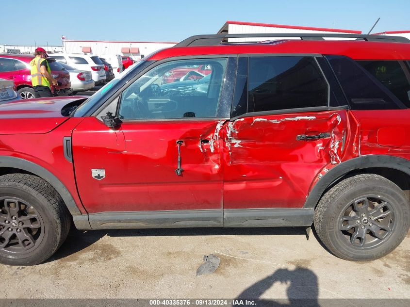 2022 Ford Bronco Sport Big Bend VIN: 3FMCR9B64NRD27447 Lot: 40335376