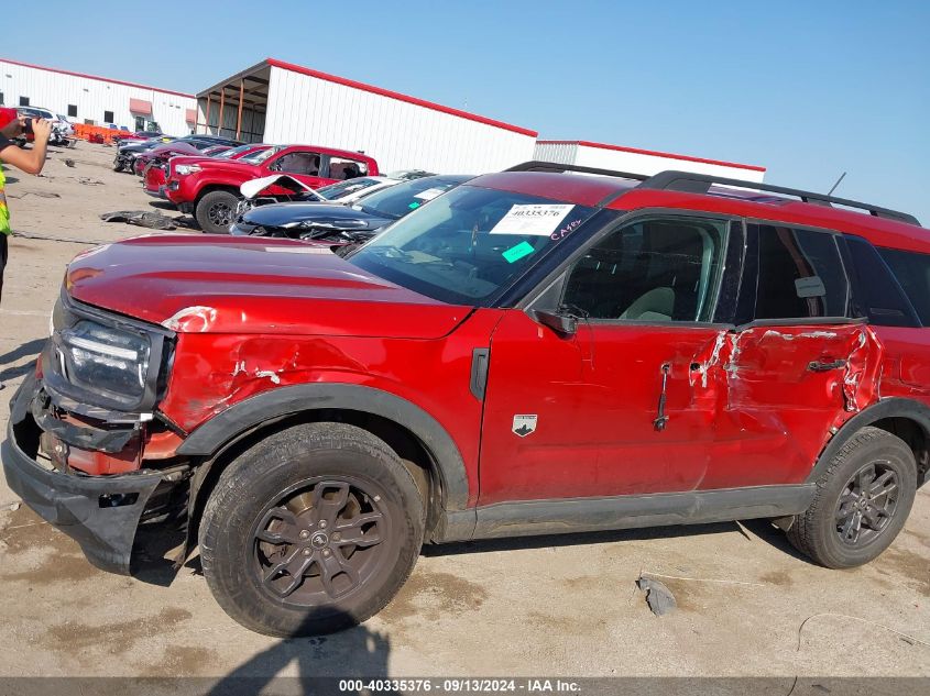 2022 Ford Bronco Sport Big Bend VIN: 3FMCR9B64NRD27447 Lot: 40335376