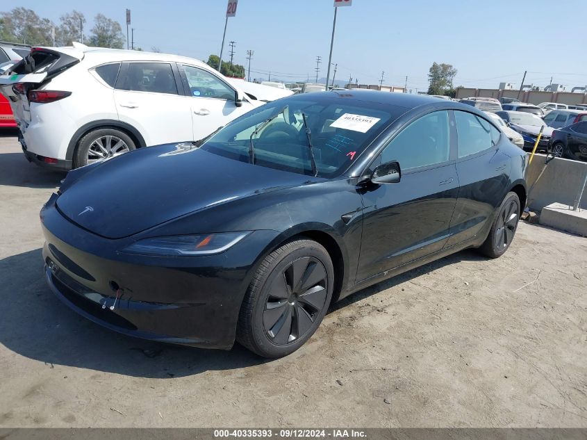 5YJ3E1EA5RF724139 2024 TESLA MODEL 3 - Image 2