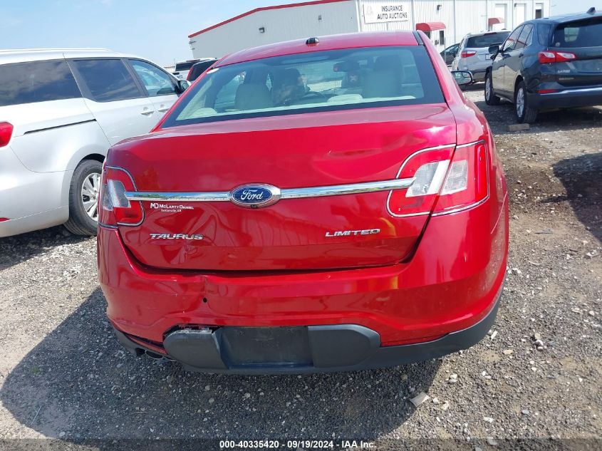 2012 Ford Taurus Limited VIN: 1FAHP2FW1CG132692 Lot: 40335420