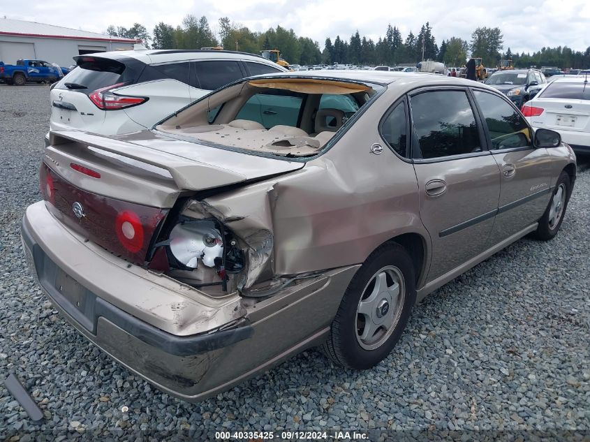 2002 Chevrolet Impala Ls VIN: 2G1WH55K229211888 Lot: 40335425