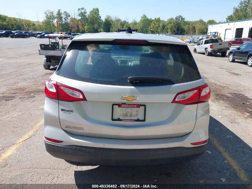 2019 Chevrolet Equinox Ls VIN: 3GNAXHEV9KS609240 Lot: 40335482