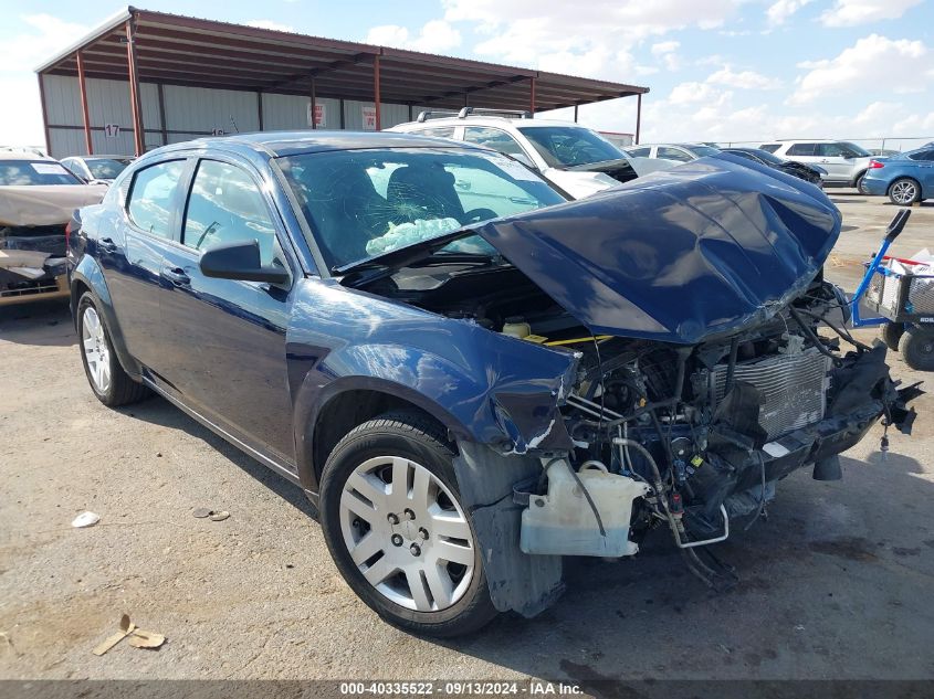 2014 Dodge Avenger Se VIN: 1C3CDZAB7EN224502 Lot: 40335522