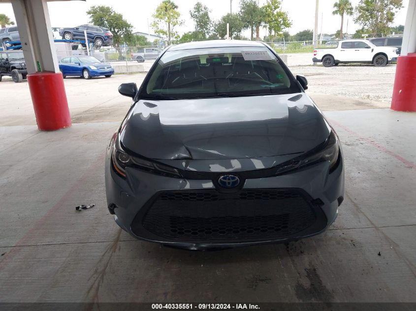 2022 Toyota Corolla Le VIN: JTDEAMDE0NJ047305 Lot: 40335551