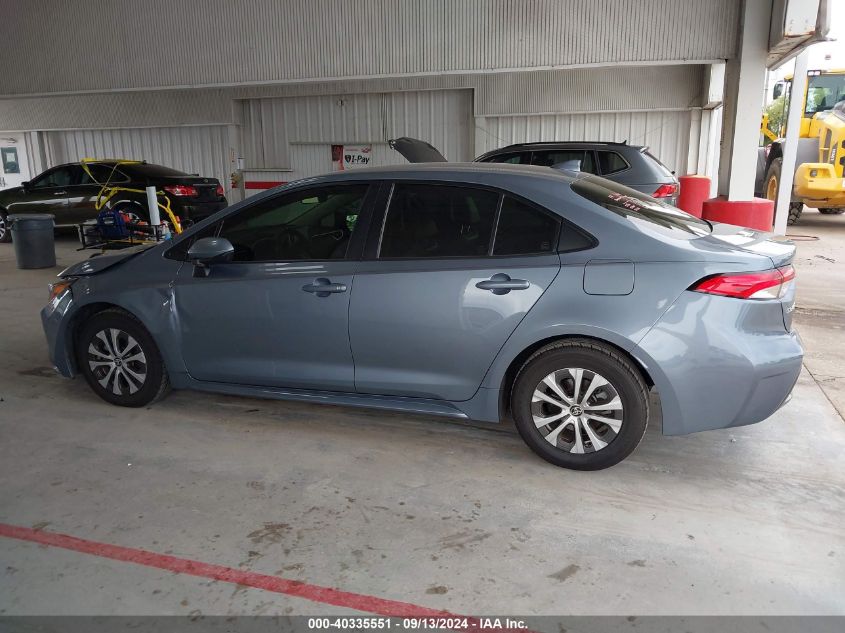 2022 Toyota Corolla Le VIN: JTDEAMDE0NJ047305 Lot: 40335551