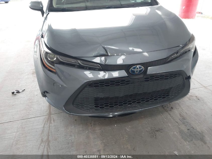 2022 Toyota Corolla Le VIN: JTDEAMDE0NJ047305 Lot: 40335551